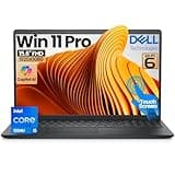 Dell 15 Touchscreen Laptop for Study & Work - 64GB RAM & 2TB SSD, Intel 10-Core i5-1334U(Up to 4.6GHz), 15.6" FHD IPS Anti-Glare Display, Windows 11 Pro Business Laptop