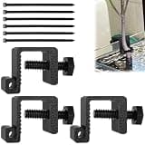 3 Pcs Adjustable Aquarium Holder, Flexible Size Grip for Mangroves, Lucky Bamboo and Probes