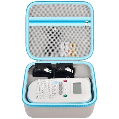 GWCASE Storage Case for Brother PT-N10 Personal Handheld Label Maker, Portable Carrying Holder Organizer for Label Tapes and Other Accessories๏ผBag Only๏ผ