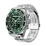 Deedlite Nexus Pro Smartwatch for Men, Rugged Titanium Design, Bluetooth Calling, Health Monitor, Compatible with iOS Android