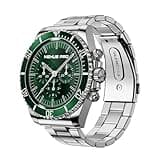 Deedlite Nexus Pro Smartwatch for Men, Rugged Titanium Design, Bluetooth Calling, Health Monitor, Compatible with iOS Android