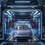 Contactless Automatic Car Wash Machine with Drying Function and 360° High-Pressure Cleaning System