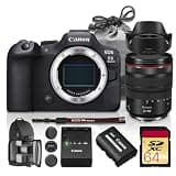 Canon EOS R6 Mark II Mirrorless Photo & Video Camera with Stop Motion Animation Firmware + Canon RF 24-105mm f/4 L is USM Lens for Sports, Events & Portraits | 4K 60p Video | 64GB Card + Backpack