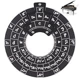 Guitar Chords Music Transpose Tool – Rotating Harmony Reference Disc, Songwriting Practice Assistant, Portable Theory Study Device | Musical Notation Guide For Understanding Tonal Relationships
