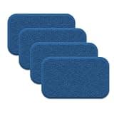 AUKACI 4 Pack Steam Mop Replacement Pads,Steam Mop Pads Compatible with F2,Washable Floor Steamer Pads, Reusable Cleaner Pads,Hand & Machine Washable