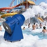 LZLXXLZL Commercial Foam Machine, Foam Party Cannon with 1100w High Power, 44mm²/Min Foam Output, 5m+ Range for Pool, Party, Stage, Event & Business Use, Blue