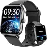 Smart Watches for Men Women, 1.8" Screen Activity Tracker, Heart Rate/Sleep/SpO2 Monitor, Make/Answer Calls, IP68 Waterproof Smartwatch for iPhone & Android, 101+ Sport Modes Fitness Reloj Inteligente