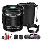 OM SYSTEM M.Zuiko Digital ED 20mm f/1.4 PRO Lens for Micro Four Thirds, Weather Sealed Prime Lens (Bundle)
