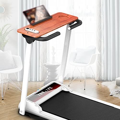 Folding Treadmills Foldable Electric Treadmill, Gym Home Portable Small LCD Monitor Ultra-Quiet Indoor Fitness Equipment, Speed