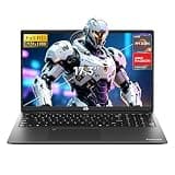 NIMO 17.3" FHD Gaming Laptop, AMD Ryzen 5 6600H (Beat i7-1165G7, 6-Core up to 4.5GHz) 16GB DDR5 RAM 512GB SSD, Radeon 660M Graphics Computer with 100W Type-C Fast Charging Backlit Keyboard Fingerprint