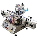 LGXEnzhuo Desktop Automatic Labeling Machine for Round Square Hexagonal Bottles 15-60 PCS/min Bubble-Free Roller Labeling 110V