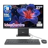 Lenovo 2026 IdeaCentre 27" All-in-One Desktop PC for Home and Office, Copilot AI, Intel Core i7-13620H 10-Core 4.9GHz, 16GB DDR5 RAM, 512GB PCIe SSD, Webcam, Harman Audio, WiFi 6, Windows 11 Pro