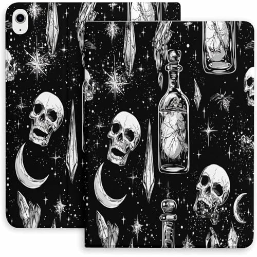 Skull Potion Stars Case for iPad 9/10/11th Mini 5/4/3/2/1(7.9in) Mini 6(8.3in) Mini 7(8.3in),Air 4/5/6/7,Pro 11in(2021/2022/2024)