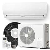 Tehanld Mini Split Ac/Heating System - Upgraded 12000 BTU Mini Split Air Conditioner with Heat Pump, 19 SEER2 115V Energy Efficient AC Unit Up to 750 Sq.Ft, Complete Installation Kit