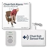 Smart Caregiver Fall Prevention Monitor and Weight Sensing Chair Pad - Alerts Caregiver When They Get Up from Chair - Chair Exit Alert for Elderly - 1 Year Warranty