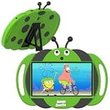 VOLENTEX Android 13 Kids Tablet, 7 inch Tablets for Age 3-10, Educational Pad, 32GB ROM Toddler Pad with Shockproof Silicone Case,Parental Control, Bluetooth, WiFi, Dual Camera (Green)