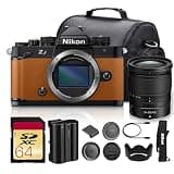 Nikon Zf Mirrorless Camera with NIKKOR Z 24-70mm f/4 S Lens (Orange) 24.5MP Full-Frame Sensor, 4K Video, 5-Axis IBIS Bundle with Bag + 64GB Memory Card