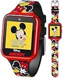 Disney Mickey Mouse Kids Smart Watch Touchscreen with Camera Games Voice Recorder Stopwatch Alarm Timer Fitness Tracker Calculator – Fits Wrist Sizes 5.5" to 8"