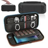 VRUIVR Storage Bag Dual Color Zipper For Switch 2 EVA Hard Shell Shockproof Carrying Case