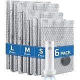 Soulin Max-Compression Travel Kit‑Compression Travel Kit with Electric Pump – Space-Saving Storage for Clothes, Bedding, Blankets – Portable Packing Compression Set (6PCS)