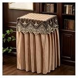 CHZDPP Customizable Flip-top Design Safe Covers Disguise, Anti-Scratch Safety Cover for Home Storage, Washable Safe Box Dust Covers(Coffee,14x12x16in/35x30x40cm)
