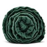 TONGDADA Weighted Blanket Cover (Dark Green Minky Dot, 48''x72'' Duvet Cover)