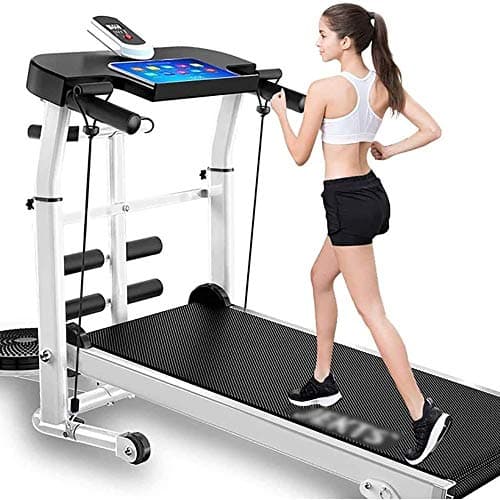 Treadmill Jogging Fitness Aerobic Treadmills Professional Treadmill Roller Design for Easy Movement Walking Suitable for Home