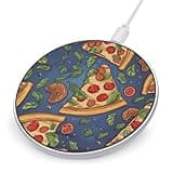 Pizza Wireless Charger Magnetic Phone Induction Charger 10w Fast Wireless Charging Station Compatible with iPhone 17 16 15 14 13 12 Pro Max Samsung Galaxy S25 S24 S23