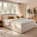 CIOUDWAY Queen Mattress, 12 Inch Cooling Hybrid, Gel Memory Foam & Pocket Coils, Medium Firm, Motion Isolation, Pressure Relief, CertiPUR-US