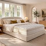 CIOUDWAY Queen Mattress, 12 Inch Cooling Hybrid, Gel Memory Foam & Pocket Coils, Medium Firm, Motion Isolation, Pressure Relief, CertiPUR-US