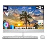 Dell 24 Touchscreen All-in-One Desktop, Intel Ultra 7-355, 64GB RAM, 2T SSD