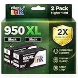 Starink Replacement for 950 951XL Multipack Ink Cartridges 2 Black