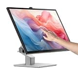 ALOGIC Clarity Fold Touch 32” 4K UHD Touchscreen Monitor with Fold Stand, 65W USB-C Power Delivery, Built-in Webcam, Multi-Touch Display, Dual HDMI, USB Hub – Compatible with Mac & Windows