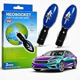 2PCS 2026 Upgraded 12V Plug-in Fuel Sync Gas Saver for Cars, Trucks, SUVs and Diesel Vehicles, Simple Interior Accessory for Daily Driving