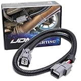 iJDMTOY 4-Way Male/Female Ends Fit Both Upstream or Downstream O2 Oxygen Sensor Connector w/ 25-Inch Extension Wiring Harness Compatible With Honda Acura
