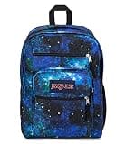 JanSport Laptop Backpack - Computer Bag with 2 Compartments, Ergonomic Shoulder Straps, 15” Laptop Sleeve, Haul Handle - Cyberspace Galaxy