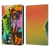 Head Case Designs Officially Licensed Dean Russo Lab Dogs Leather Wallet Case Compatible with Amazon Kindle 11th Gen 6in 2022