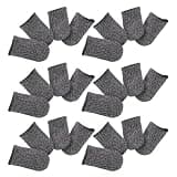 BELLIFFY 50pcs Finger Sleeves for Mobile Gaming, Breathable Cotton Blend Material with Slip Prevention, for Phone Touchscreen Devices and Controller Usage