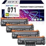 CLYWENSS 071 Black Toner Cartridge Replacement for Canon 071 071H CRG071 CRG-071 H for ImageClass LBP122dw MF273dw MF275dw LBP122 LBP120 MF270 MF272dw Printer (4-Pack)