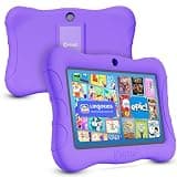 Contixo 7" Kids Tablet - Purple - 32GB, Android Tablet w/Exclusive 14+ Learning Games & Educational Apps, WiFi, Parental Controls, Kid-Proof Case & Kickstand