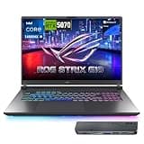 ASUS ROG Strix G18 5070 Gaming AI Laptop|Intel Core i9-14900HX(24Core Processor)|GeForce RTX 5070|18" FHD+ IPS Nebula Display|32GB DDR5|1TB SSD|4-Zone RGB Backlit KB|HDMI|Wi-Fi 7|Windows 11 Home