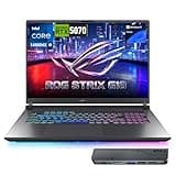 ASUS ROG Strix G18 5070 Gaming AI Laptop|Intel Core i9-14900HX(24Core Processor)|GeForce RTX 5070|18" FHD+ IPS Nebula Display|32GB DDR5|1TB SSD|4-Zone RGB Backlit KB|HDMI|Wi-Fi 7|Windows 11 Home