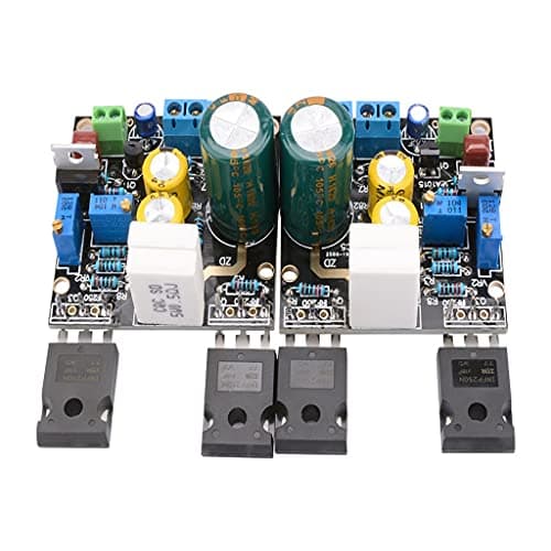 WEIMIAO 1pair FET Amplifier Board Hood1969 Irf250 Tube Amplifier Board Class a Amp Power Amplificador UHC-mos Dc18-60v