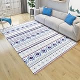 Large Heated Floor Mat, Graphene Electric Heating Carpet, Electric Mat Heated Area Rug for Office, Living Room, Dining Room, Study Room