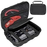 Jump Starter Case for Boost GB40 / GB20 / GBX45 / GBX55 Jumper, NACKEO/TREKURE/LOKITHOR/Soulor/Povasee/PIRAIL/SAFEMATE Up to 8.46" x 5.7" x 2.16" Can All Be Stored, YPW EVA Case