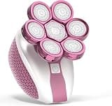 Electric Razors for Women, 7D Shavers for Women with LED Display, Rechargeable Waterproof Electric Shaver, 5-in-1 Multi-Function Body Hair Shaver Grooming Kit for Legs/Face/Armpits/Bikini(Pink)