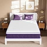 REGOSS Queen Mattress 12 Inch Hybrid Mattress in a Box, Soft Queen Size Mattress with Pocketed Springs and Gel Memory Foam, Medium Plush Mattress with Pressure Relief for Side Sleepers, CertiPUR-US