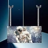Monitor Mount,tv Wall Mount, Ceiling TV Mount for 55-86 Inch Large LED Screens Suitable, Adjustable Ceiling TV Mount Bracket, Double Bar Adjustable Tilt TV Bracket