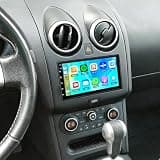 7 inch Car Stereo for Nissan Qashqai 2007-2011 with Wireless Carplay Android Auto Double Din Car Radio Head Unit w/HD Touchscreen Bluetooth WiFi FM/RDS GPS Mirror Link Navi Camera SWC, 2+32G