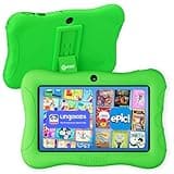 Contixo 7" Kids Tablet - Green - 32GB, Android Tablet w/Exclusive 14+ Learning Games & Educational Apps, WiFi, Parental Controls, Kid-Proof Case & Kickstand